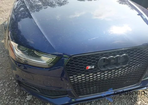 2014 Audi S4 3.0T Premium Plus from USA, damaged, VIN WAUKGAFL4EA061331